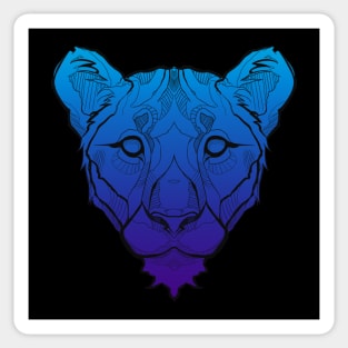 Lioness  Queen Sticker